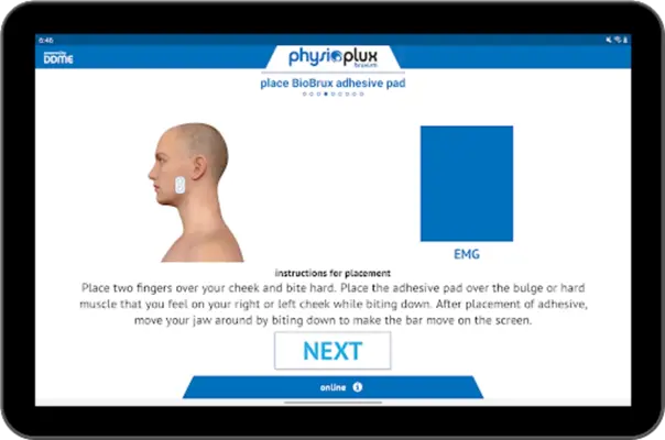 physioplux for bruxism android App screenshot 1