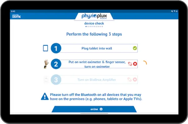 physioplux for bruxism android App screenshot 3